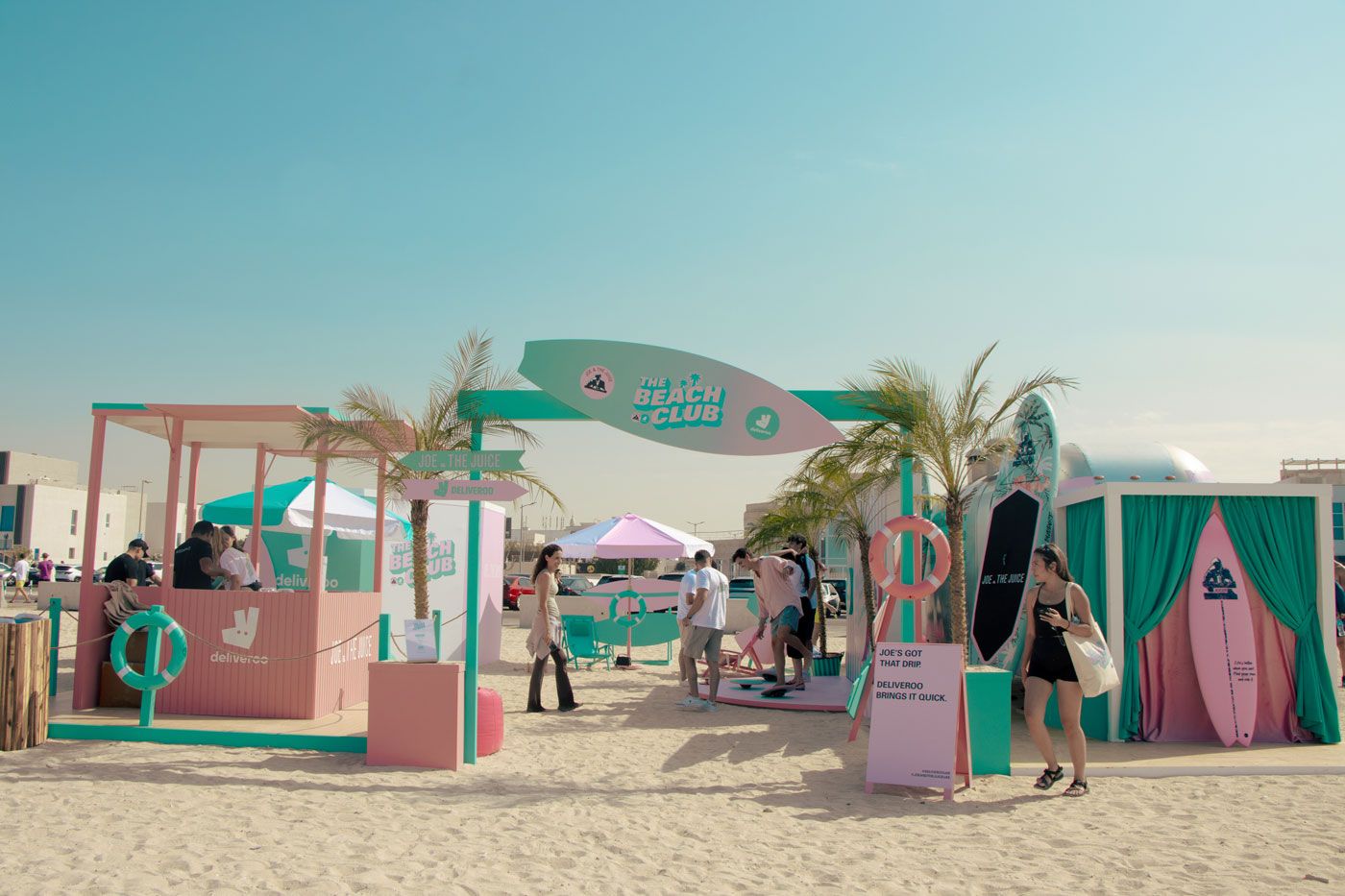 JOE AND THE JUICE BEACH POP UP